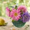 16 Pcs Half Ball Floral Foam Dry Floral Flower Foam Round Foam Block